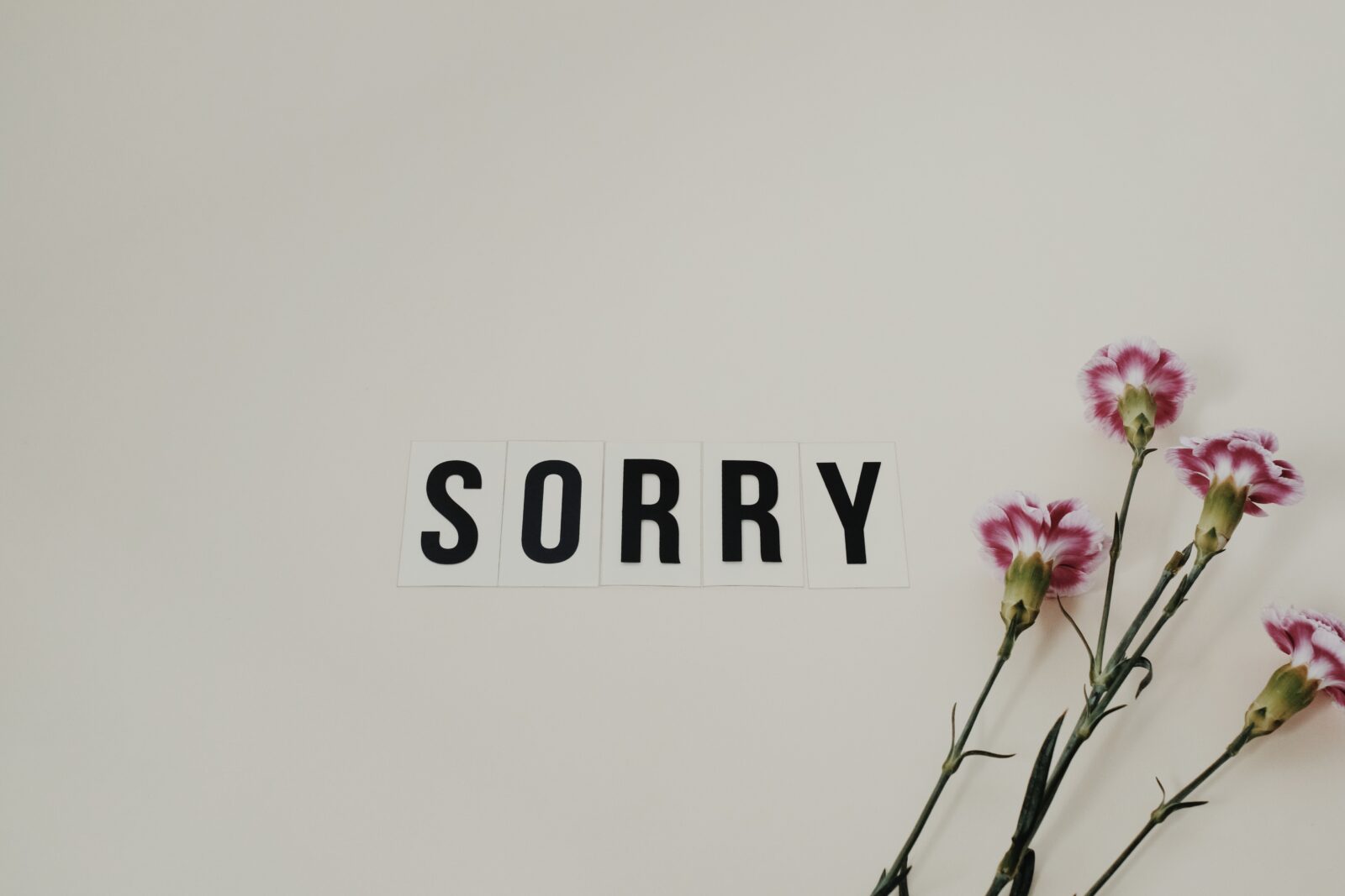 Are You Sorry, Or Are You Aware?